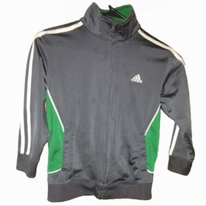ADIDAS Gray Green Children's Thin Lightweight Coat Size 6 Small